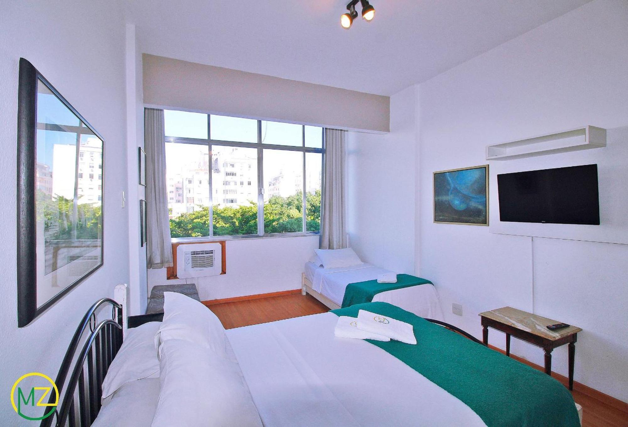 Confortavel Studio Para 5 Pessoas Em Copacabana 리오데자네이루 외부 사진