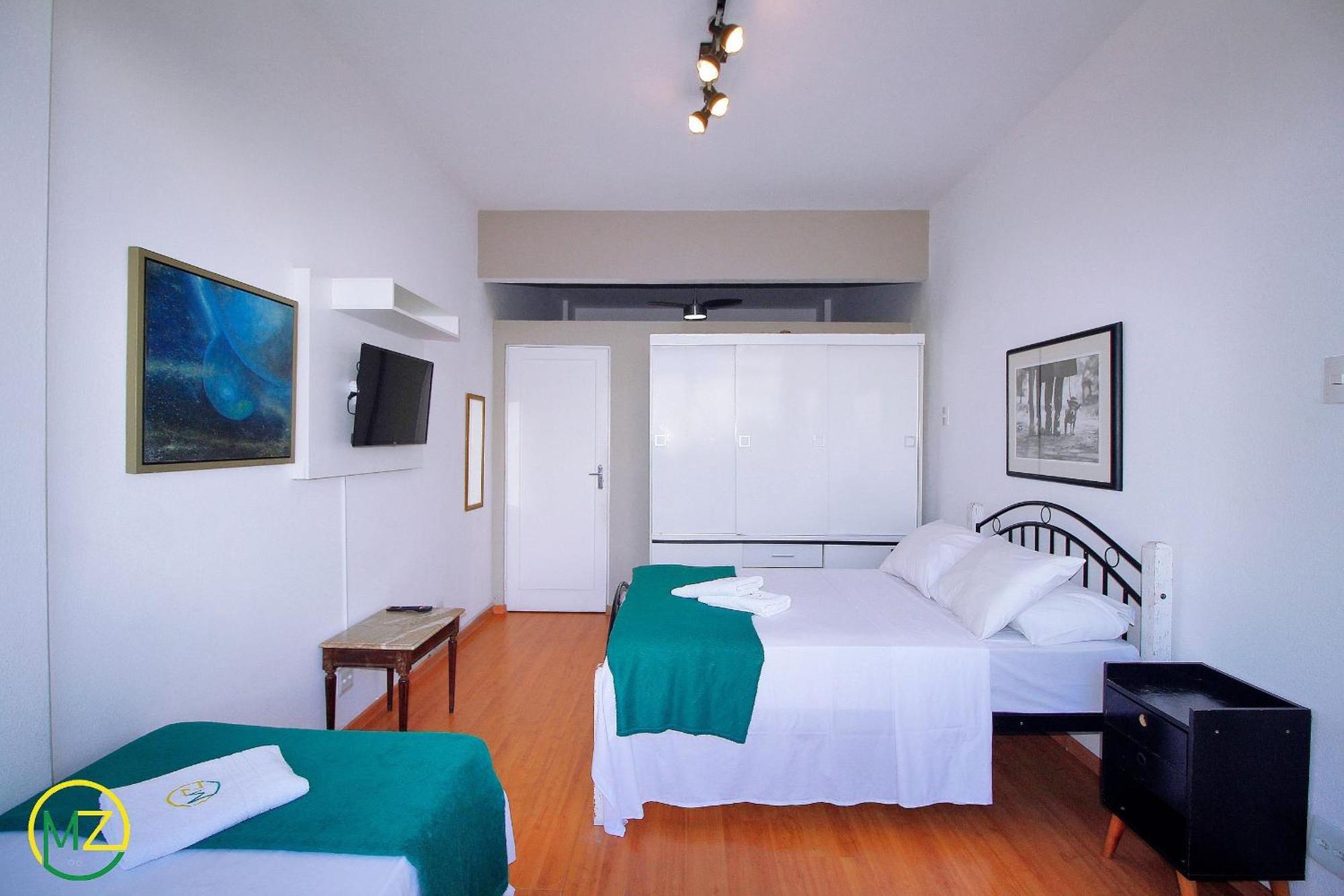 Confortavel Studio Para 5 Pessoas Em Copacabana 리오데자네이루 외부 사진