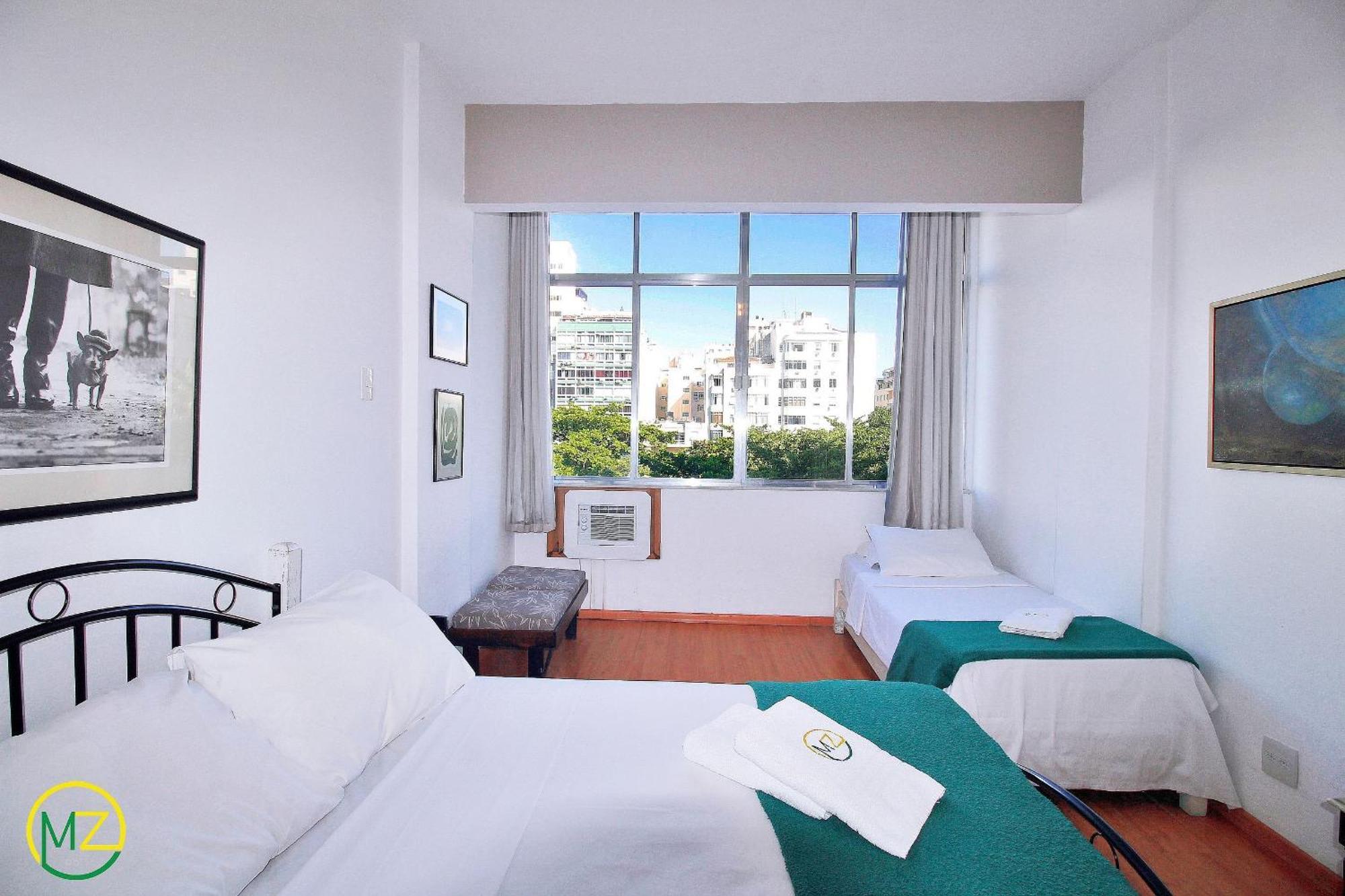 Confortavel Studio Para 5 Pessoas Em Copacabana 리오데자네이루 외부 사진