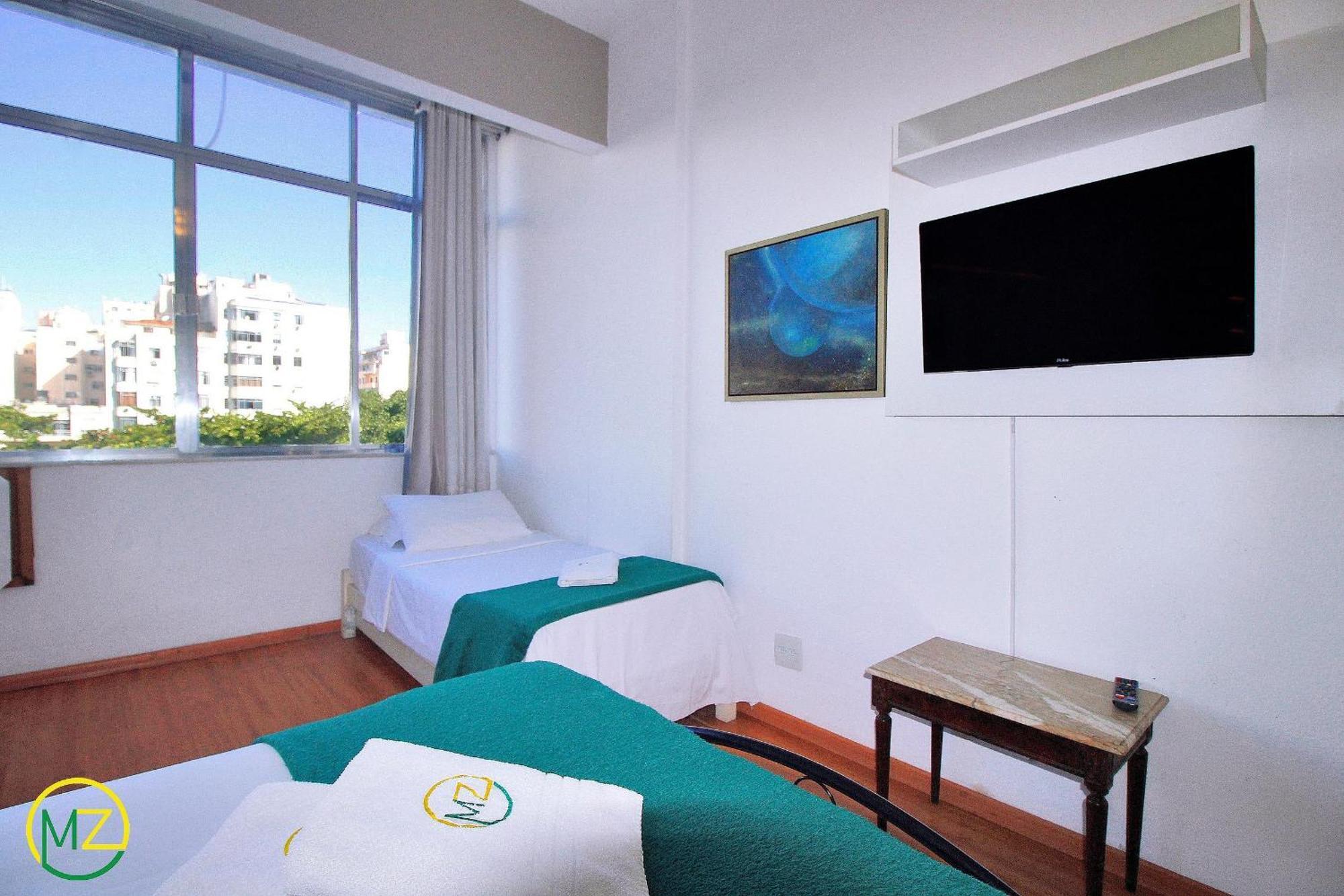 Confortavel Studio Para 5 Pessoas Em Copacabana 리오데자네이루 외부 사진