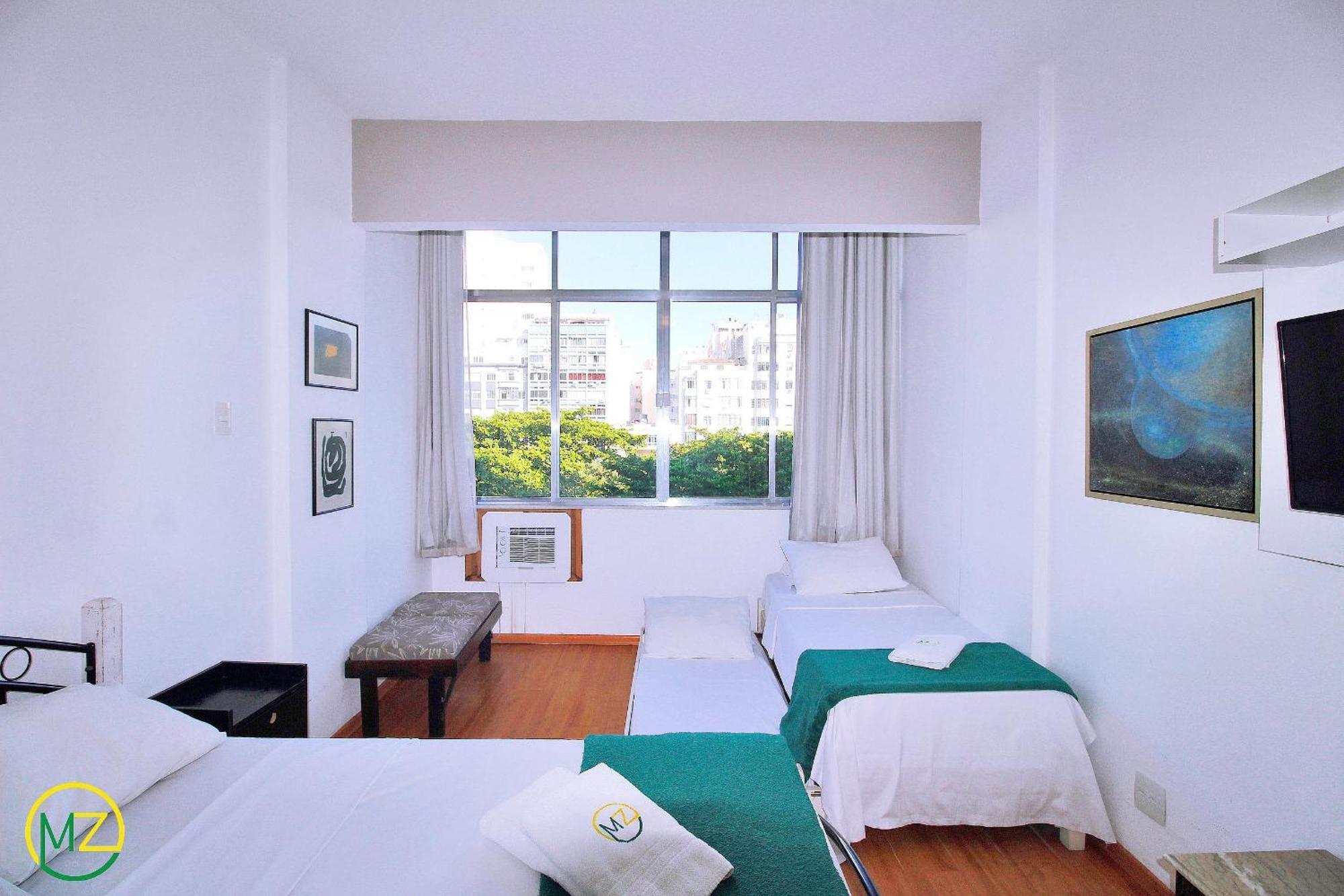 Confortavel Studio Para 5 Pessoas Em Copacabana 리오데자네이루 외부 사진